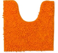 Коврик с вырезом AquaDomer "Макароны", 50х50 Orange оранжевый Orange5050