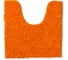 Коврик с вырезом AquaDomer "Макароны", 50х50 Orange оранжевый Orange5050 1