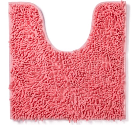 Коврик с вырезом AquaDomer "Макароны", 50х50 Pink розовый Pink5050