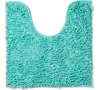 Коврик с вырезом AquaDomer "Макароны", 50х50 Turquoise бирюзовый Turquoise5050