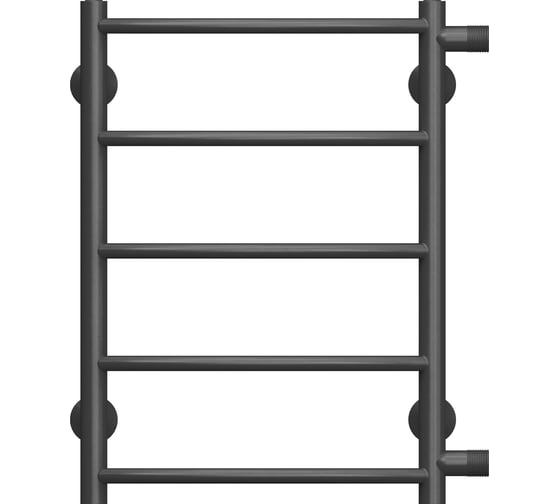 Водяной полотенцесушитель ROYAL THERMO Classic black П5 400x596 БП м/о 500 НС-1443123