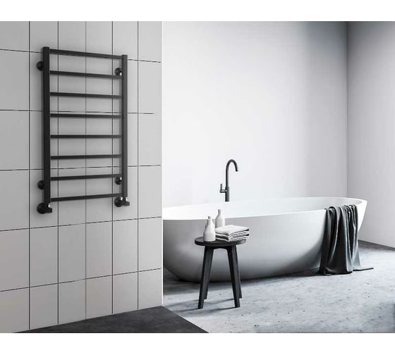 Электрический полотенцесушитель ROYAL THERMO Axel black П8 500x1000 НС-1433992