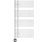 Электрический полотенцесушитель ROYAL THERMO Pino white П21 500x1000 НС-1434027 2