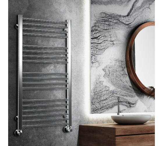 Электрический полотенцесушитель ROYAL THERMO Stato black П17 500x1200 НС-1433980