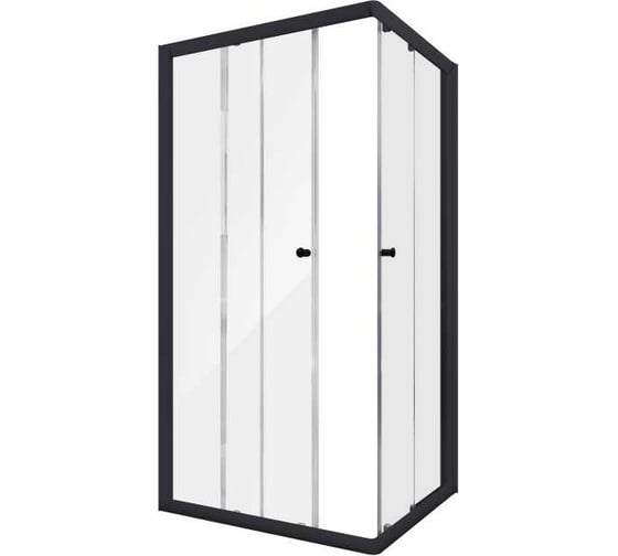 Душевой уголок РусАк 90, стекло, ЧП, Классик + ВОЛ90Ч 1