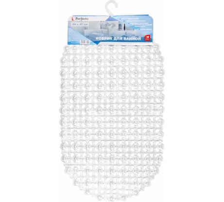 Коврик для ванной комнаты PERFECTO LINEA антискользящий 66x37 22-683700