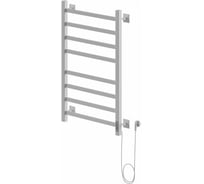 Электрический полотенцесушитель Ника кабельный STEP-1 80/50 RAL9016 белый матовый правый тэн STEP-1 80/50 бел мат прав