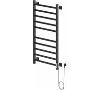 Электрический полотенцесушитель Ника кабельный STEP-1 100/50 RAL9005 черный матовый правый тэн STEP-1 100/50 черн мат прав