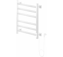 Электрический полотенцесушитель Ника кабельный STEP-3 60/50 RAL9016 белый матовый правый тэн STEP-3 60/50 бел мат прав