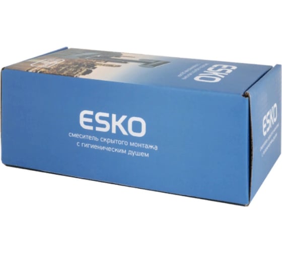 Смеситель скрытого монтажа ESKO с гигиеническим душем SMH01