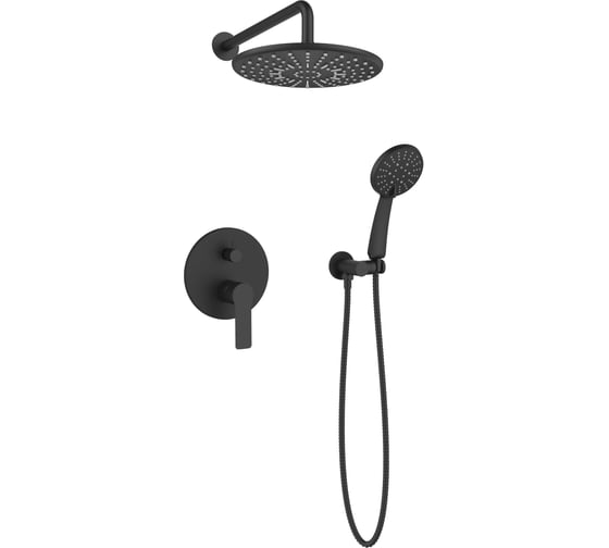 Душевая система скрытого монтажа ESKO Black 6in1 SB 1