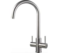 Смеситель для кухни ESKO R-излив, нержавеющая сталь K33