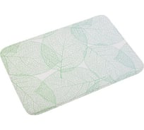 Коврик для ванной комнаты Рыжий кот Листья 45x68 см 104965