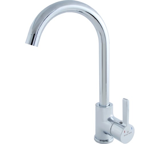 Смеситель для мойки SmartSant одноручковый, R-излив, хром SM134045AA 1