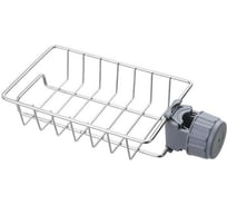 Мыльница на кран EUROHOUSE 17х10,5х4см, хром 15277