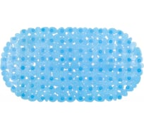 Противоскользящий коврик в ванну SUNSTEP «Галька» овальный 67x36 см, 4 цвета 39-771