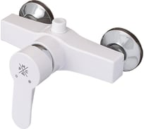 Смеситель для душа РМС из высокопрочного пластика, белый PL5-003