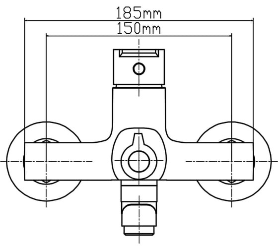 Комплект смесителя для ванны/душа LATUNO L10504 EAN 1600000797604