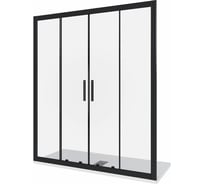 Душевое ограждение GooD DooR COFE WTW-TD-160-C-B КФ00015