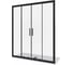 Душевое ограждение GooD DooR COFE WTW-TD-170-C-B КФ00016 1