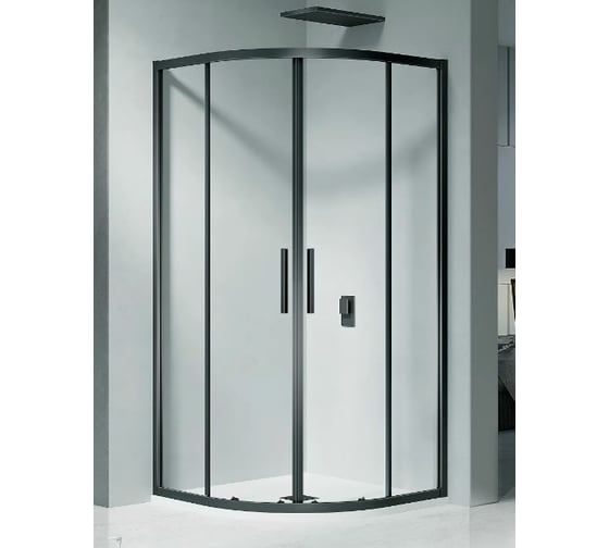 Душевое ограждение GooD DooR COFE R-90-C-B КФ00002