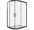 Душевое ограждение GooD DooR COFE R-120-C-B КФ00004 1