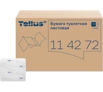 Туалетная бумага TORK Tellus листовая, универсальная 1 сл. 40 пачек по 250 листов 25183 114272