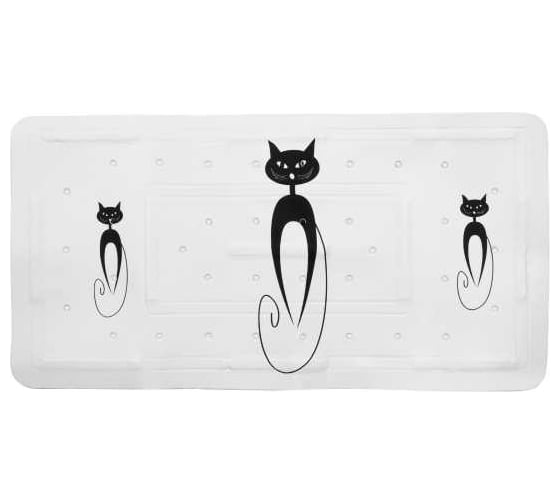 Коврик в ванну Bacchetta 36x71 см, Cats 4804 1