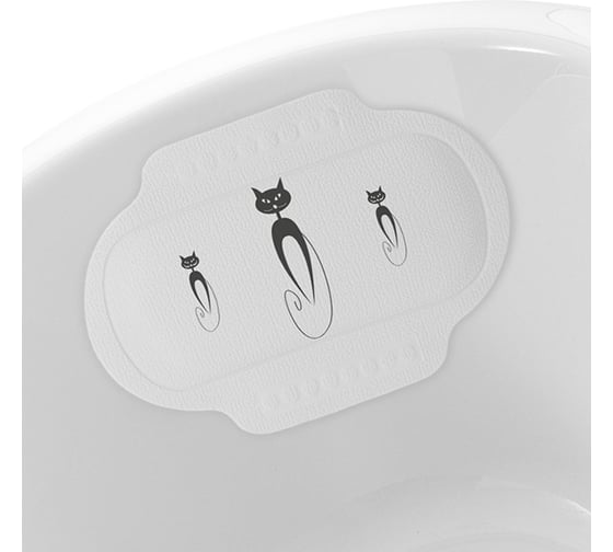 Подголовник в ванну Bacchetta 25x34 см, Cats 4808 1