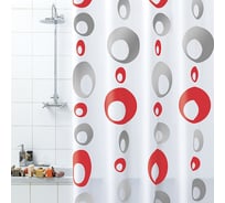 Шторка в ванную комнату Bacchetta 180x200 см, Bolle, серый 6899