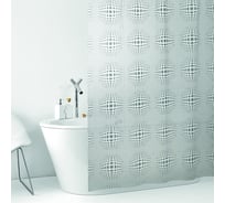 Шторка в ванную комнату Bacchetta 240x200 см, Sfera 4833