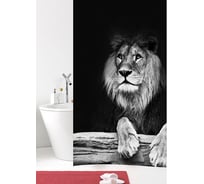 Шторка в ванную комнату Bacchetta 180x200 см, Lion 7830