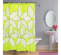 Шторка в ванную комнату Bacchetta 180x200 см, Magnolia 4077