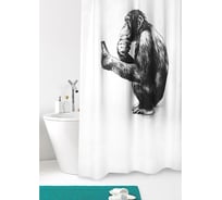 Шторка в ванную комнату Bacchetta 180x200 см, Monkey 7827