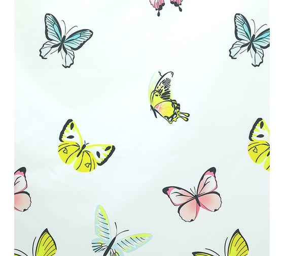 Шторка в ванную комнату Bacchetta 180x200 см, Mariposa 7829