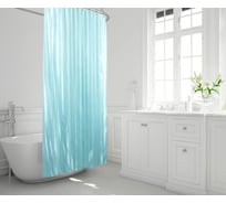 Шторка в ванную комнату Bacchetta 180x200 см, Rigone, зеленый 3213