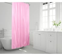 Шторка в ванную комнату Bacchetta 180x200 см, Rigone, розовый 3212