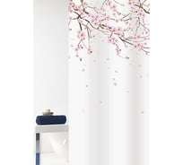 Шторка в ванную комнату Bacchetta 180x200 см, Sakura 7825