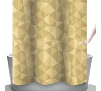 Шторка в ванную комнату Bacchetta 240x200 см, Diamante, бежевый 4800