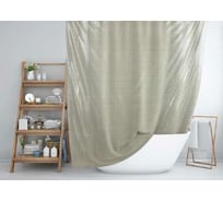 Шторка в ванную комнату Meiwa 182x182 см, Linea, золото 7173