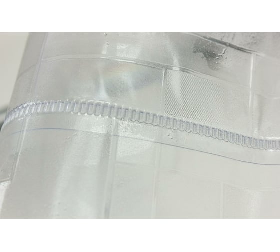 Шторка для ванной Meiwa 182x182 см, Vision, прозрачный 7862