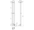 Электрический полотенцесушитель Point Деметра П3 80x1200, диммер справа, черный PN12812B 5