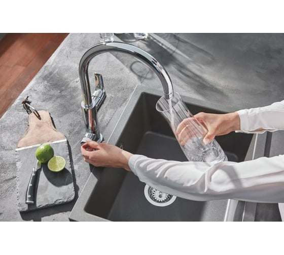 Смеситель с функцией фильтрации GROHE Blue Pure ESM фильтр UltraSafe 30384000