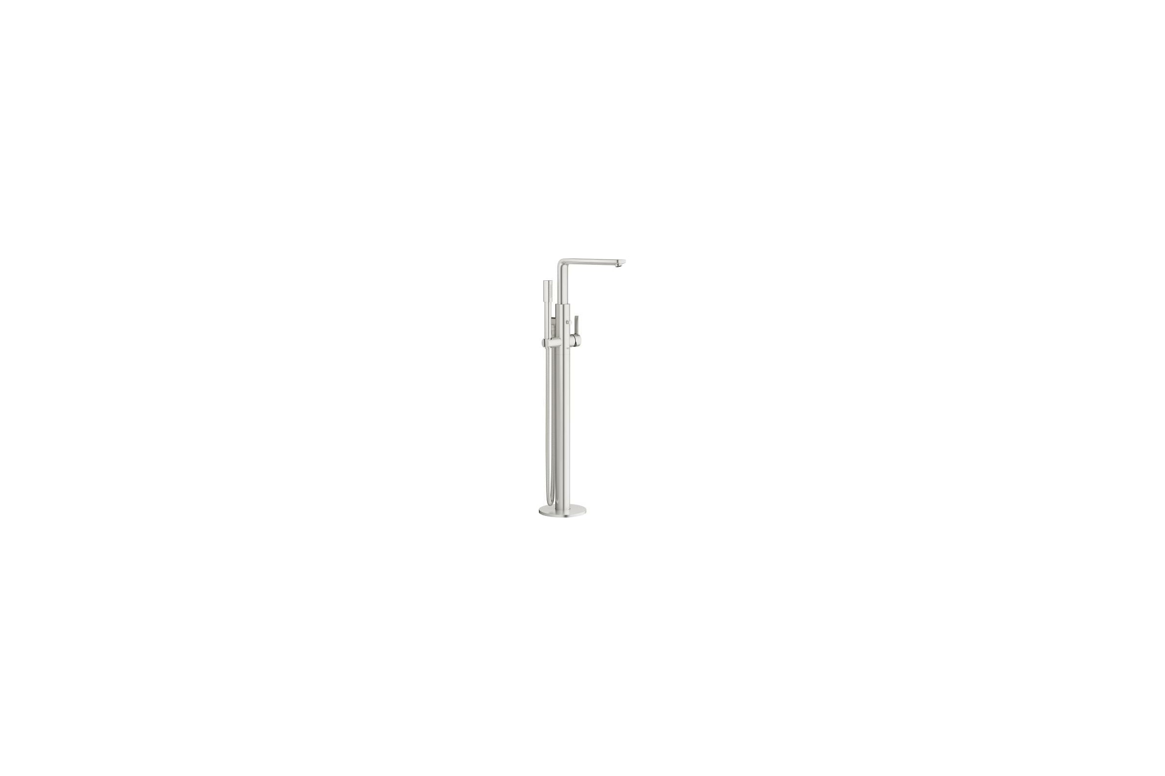 Grohe Смеситель для ванны Grohe Essence напольного монтажа, суперсталь (25248DC1) — купить в Алматы