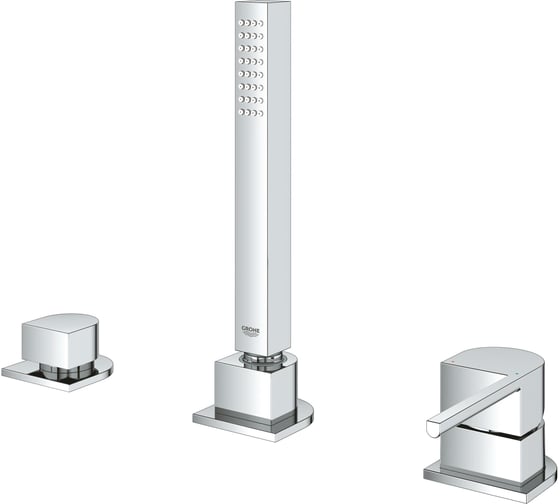 Смеситель для ванны на 3 отверстия Grohe Plus 23845003