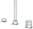Смеситель для ванны на 3 отверстия Grohe Plus 23845003 2