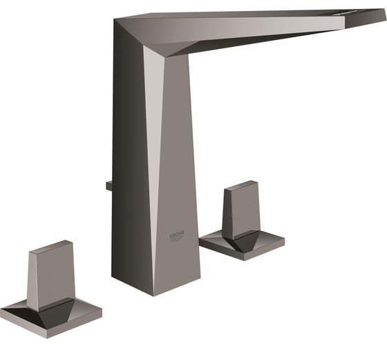 Смеситель для раковины GROHE Allure Brilliant на 3 отверстия, высокий излив 20344A00 1