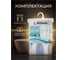 Штора для ванной комнаты PERFECTO LINEA 180x180 с кольцами Secret рыбки 36-118007 ЦГ-2284109100 3