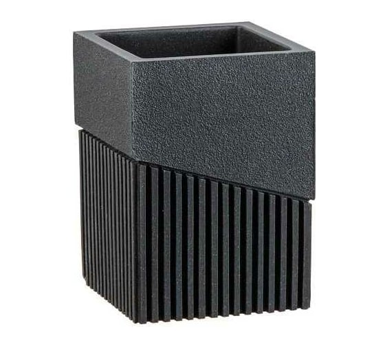 Стакан PERFECTO LINEA Element черный 35-618303