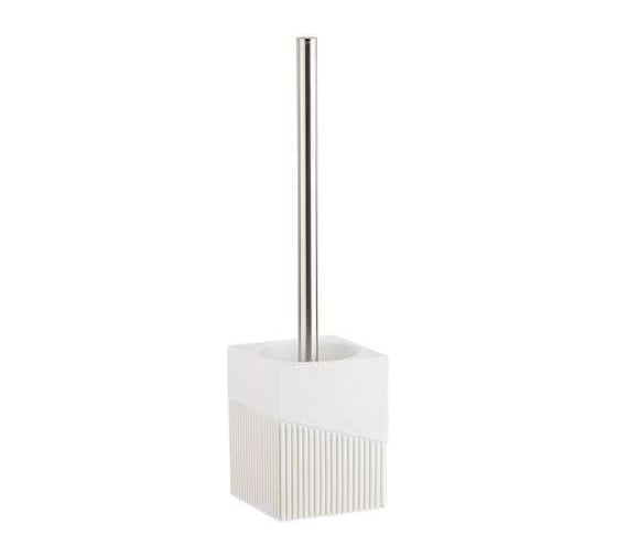 Ершик для унитаза PERFECTO LINEA Element белый 35-618502